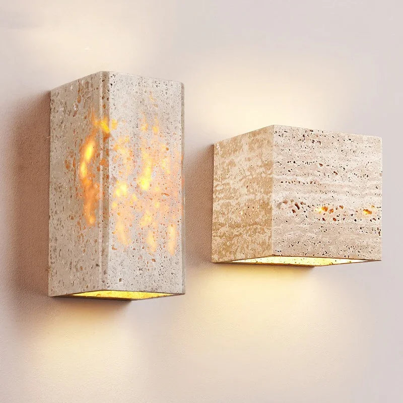 LumaNova Wabi-Sabi LED Wall Light – Tranquil Minimalist Illumination for Indoors & Outdoors