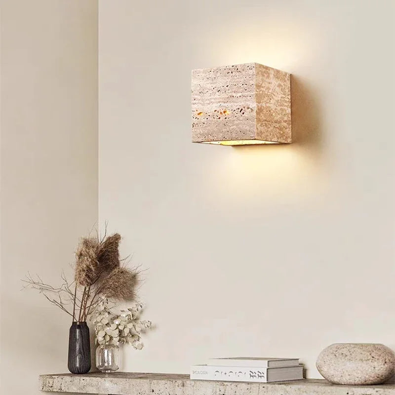 LumaNova Wabi-Sabi LED Wall Light – Tranquil Minimalist Illumination for Indoors & Outdoors