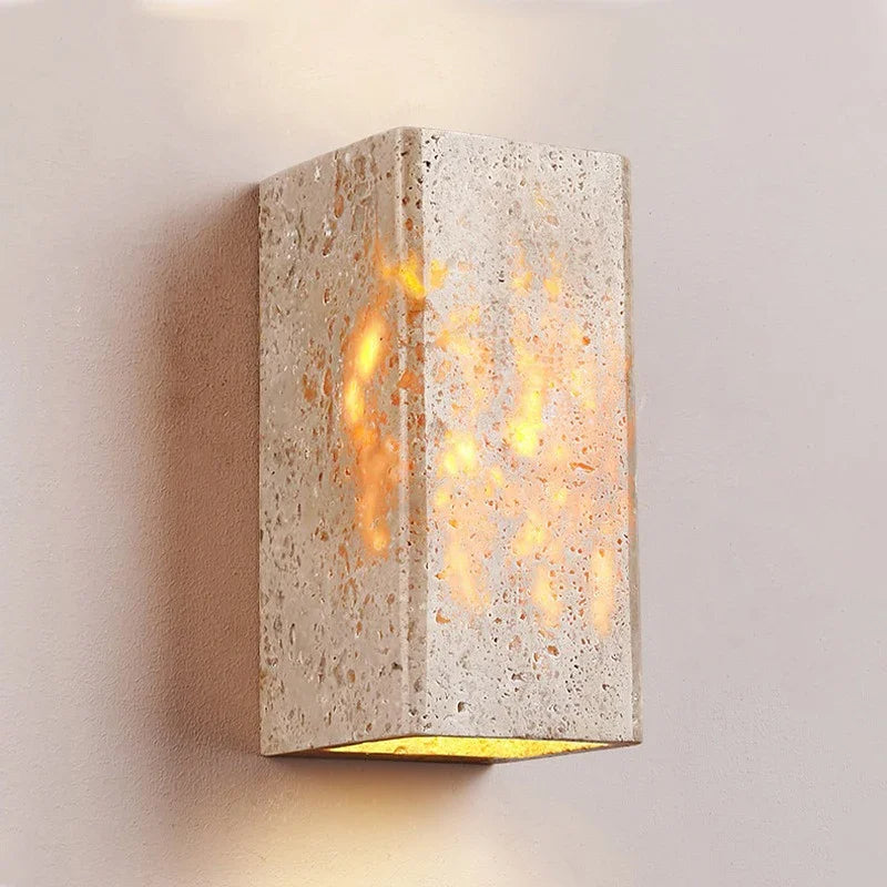 LumaNova Wabi-Sabi LED Wall Light – Tranquil Minimalist Illumination for Indoors & Outdoors